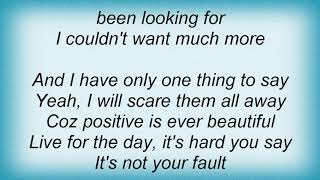 Alisha&#39;s Attic - It&#39;s Not Your Fault Lyrics