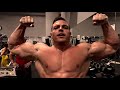 485lbs incline bench press - 200lbs dumbbells - crazy Chest workout Brad Castleberry