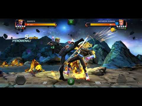 Underrated Hawkeye vs Human Torch