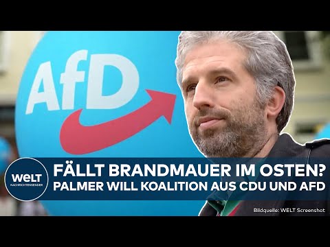 DEUTSCHLAND: Paukenschlag! Palmer schlägt Koalition aus CDU und AfD im Osten vor