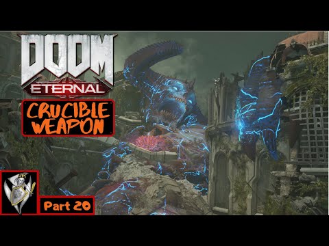CRUCIBLE WEAPON   DOOM Eternal Walkthrough Part 20 (Full Game) (Ps4 Pro) (1080p 60fps)