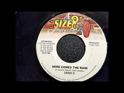 Crissy D - Here Comes The Rain - Size 8 7" (Quick Sand Riddim)