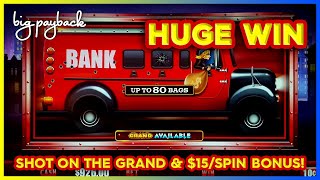 GRAND CHANCE HUGE WIN! Lock it Link Riches Big Money Getaway Slots! FIRST SPIN BONUS!