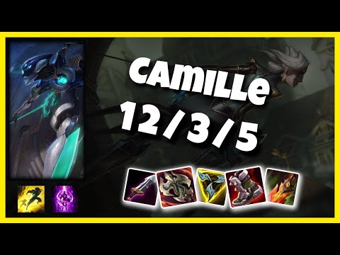 Camille vs Malphite BR Challenger TOP (12/3/5) - v10.24