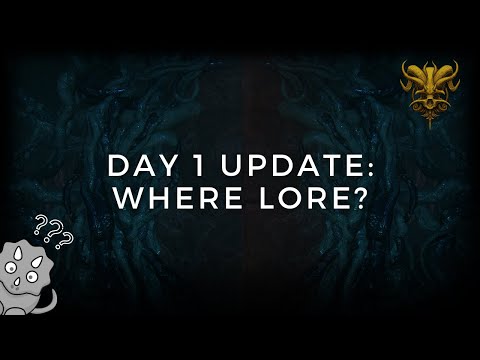 PoE 3.17 | Day 1 Update | Where Lore?