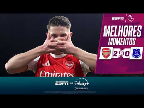 Gols e lances de Arsenal x Everton