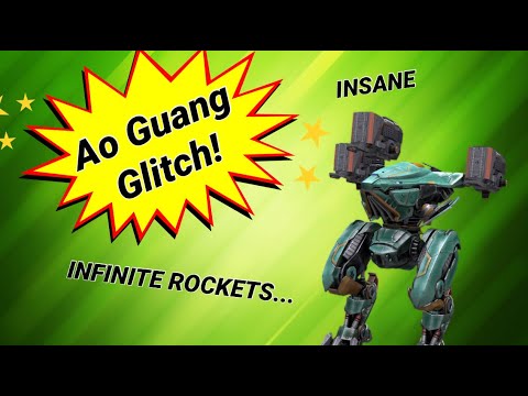 War Robots Ao Guang Glitch (Infinite Rockets!)