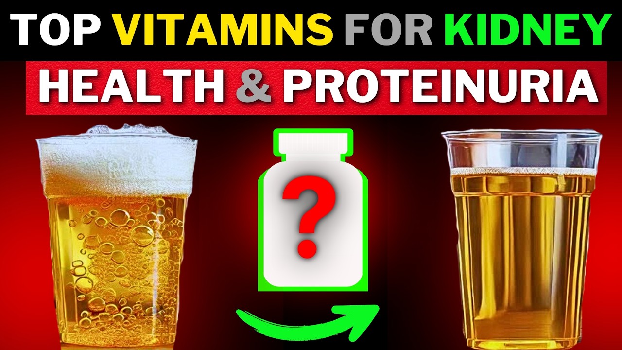 Best Vitamins to Save Your Kidneys & Stop Proteinuria – Must Know!