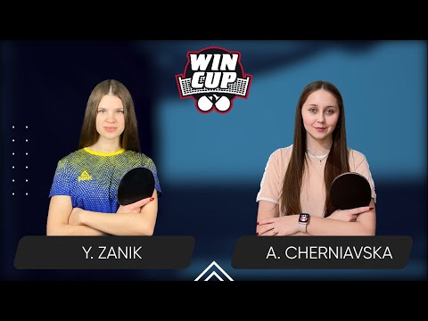 18:00 Yulianna Zanik - Alina Cherniavska 14.03.2024 WINCUP 1. Women. Final of Winter Season. Star