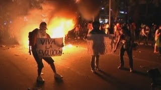 Brazil protests: Demonstrators set fire to cars and destroy buildings in Rio, Brasilia and Sao Paulo