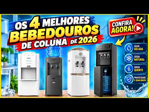 🚨 Os 4 Melhores Bebedouros de Coluna de 2026! Qual Vale a Pena?