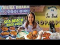 Chilika Dhaba & Gopalpur Sea Beach Food Vlog | Crab Masala, Seafood, Kebab | Odisha Food Series Ep-4