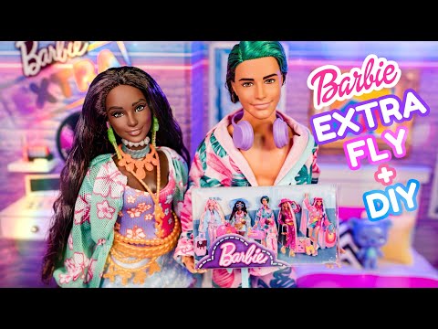 BARBIE EXTRA FLY Completing My Collection | Beach Dolls | DIY Mini Doll Box