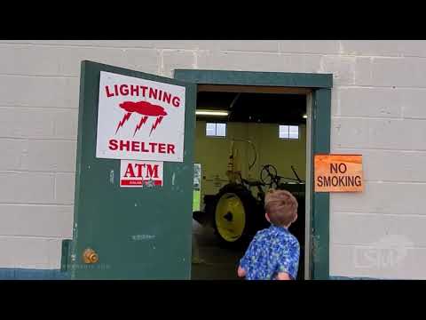 07-17-2021 Hughesville, PA - Lycoming County Fair Slammed By Severe Thunderstorms
