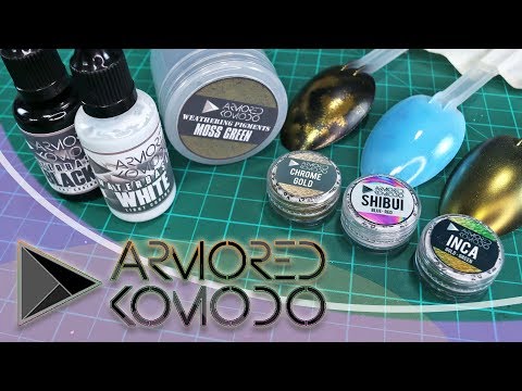 Armored Komodo ChromaFlair Pigment Test