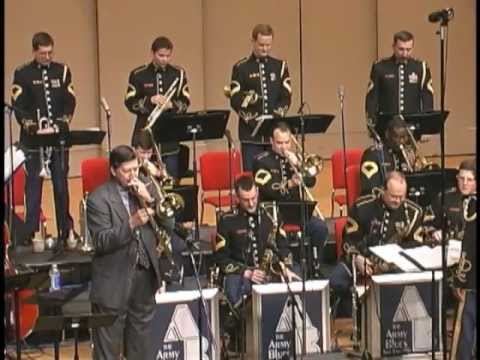 Dave Steinmeyer with the Army Blues