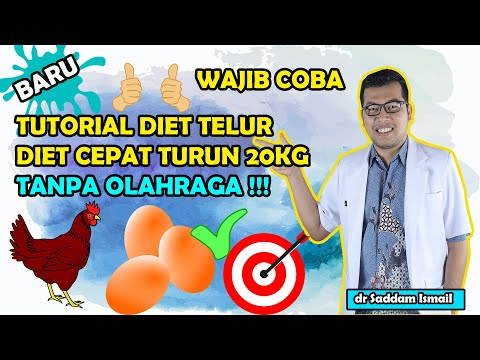 , title : 'CARA DAN TUTORIAL DIET TELUR BERAT BADAN TURUN 20 KG TANPA OLAHRAGA - TIPS DIET DOKTER SADDAM ISMAIL'