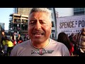 ROBERT GARCIA "IF PORTER MAKES SPENCE ROUGH, UGLY, DIRTY FIGHT IT'S GONNA BE A GOOD FIGHT!"