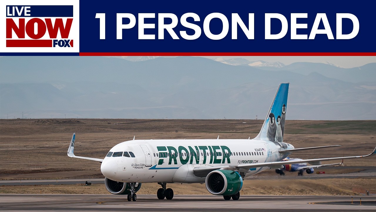 Pedestrian dies after being hit by Frontier plane