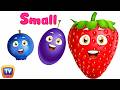 Learn Sizes Fruits For Kids ChuChu TV Surprise Eggs