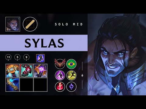 Sylas Mid vs Zed - BR Grandmaster Patch 26.01