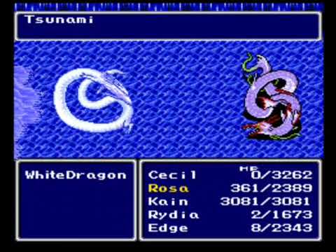 Let's Play Final Fantasy IV Blind Part 56 - Dragon Slayer