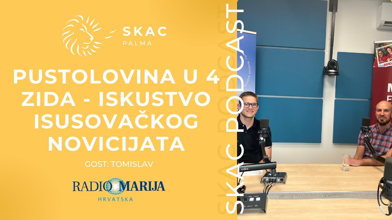 SKAC Podcast #19: Pustolovina u 4 zida - iskustvo isusovačkog novicijata