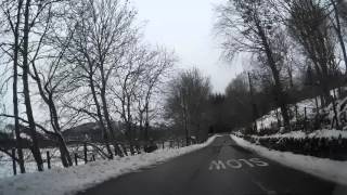 Winter Drive To Kinloch Rannoch Highland Perthshire Scotland