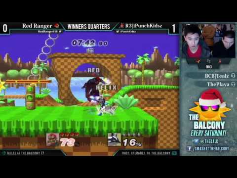 PM @ the Balcony 77 - Winners Quarters ft. Red Ranger (Ganondorf) VS R3|iPunchKidsz (Lucario)
