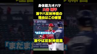 大谷翔平の激ヤバ反射神経はここから🔥