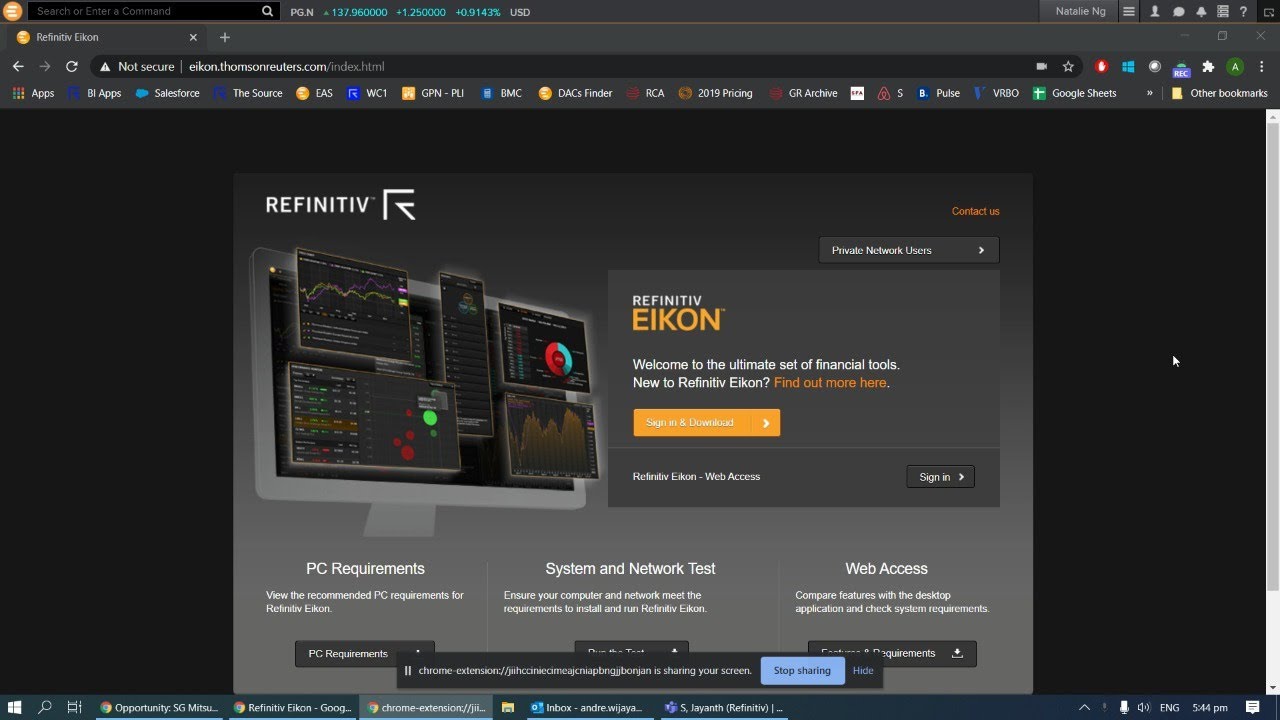 Getting Started Eikon for Equity
