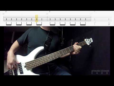 Los amantes de Lola - Beber de tu sangre ( Bajo Cover + TAB ) 🇲🇽