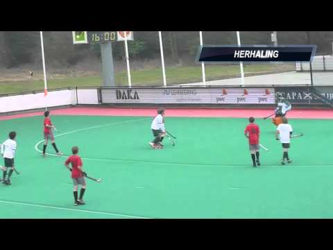 HCP JC1 - HCR JC2 veldhockey 19 februari 2011 fieldhockey