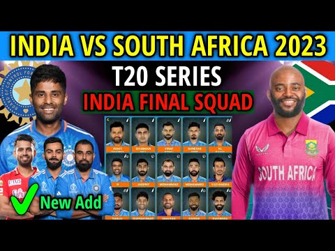India Tour Of South Africa 2023 | India vs South Africa T20 Series 2023 Schedule & Team India Squad
