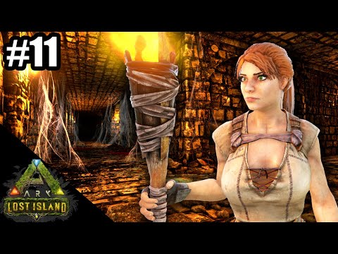 SÉRIE ARK LOST ISLAND OFICIAL #11 - ENTRAMOS NAS CAVERNAS EM BUSCA DOS ARTEFATOS - ARK SURVIVAL