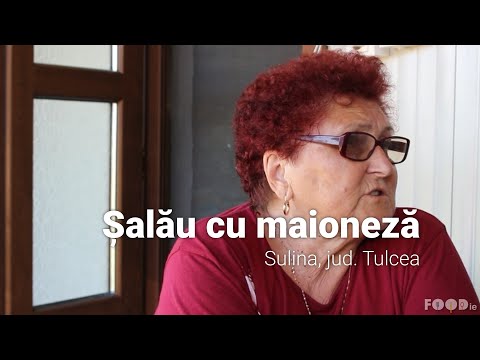 Șalău cu maioneză, rețetă povestită, Sulina, jud. Tulcea