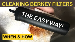 WHEN & HOW TO CLEAN THE BERKEY WATER FILTER