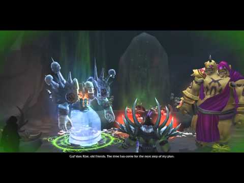 WOD Alpha Cinematic about Gul'Dan