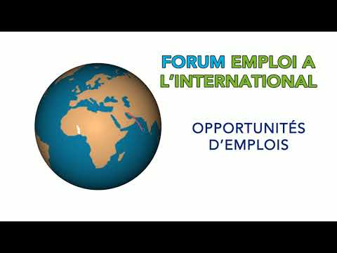 FORUM EMPLOI A L'INTERNATIONAL ANPE Togo