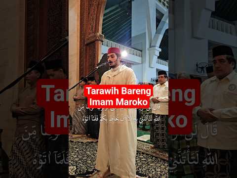 Tarawih bareng Imam dari Maroko #tarawih #imam #shalat #ramadan