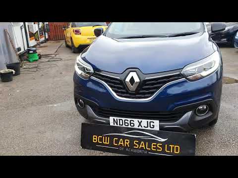 BCW CAR SALES LTD 2017 RENAULT KADJAR BLUE
