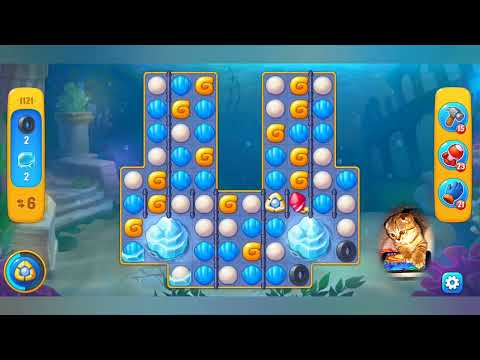 Fishdom 2022, no Boosters,  1121  level  -  прохождение без бустеров,  1121  уровень.