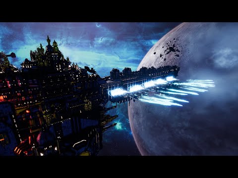 Hrafnkel vs Orks - Veritatem Imperialis Mod - Massive Battle - Battlefleet Gothic Armada 2