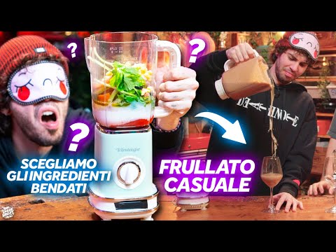 Let's choose the ingredients BLINDFOLDED! - RANDOM Smoothie