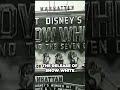 Disney S Risk That Changed Cinema Forever The Snow White Phenomenon Snow White 1937 Shorts Viral