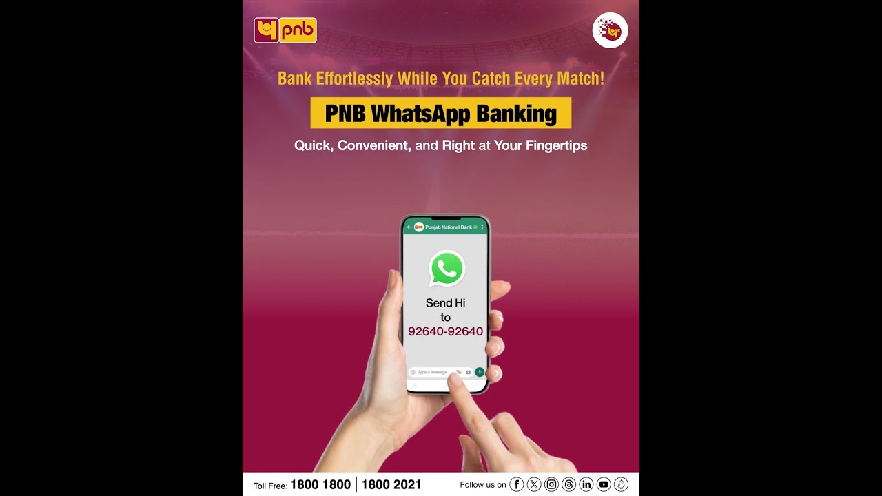 PNB WhatsApp Banking