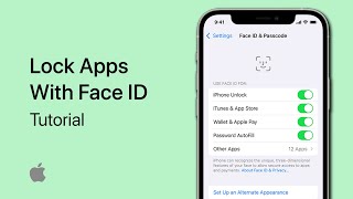 How To Lock Apps on iPhone with Face ID or Passcode!