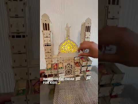 RAMADAN CALENDAR FOR KIDS🌙 #ramadan2022 #ramadanforkids #ramadanvibes #pakistanimominnorway