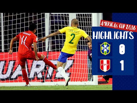 Brasil vs Perú 0 - 1 | Copa América 2016