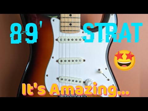 I'm not a Strat guy... but DAMN. 1989 Fender American Standard Stratocaster